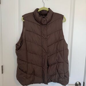 GAP Brown Puffer Vest
